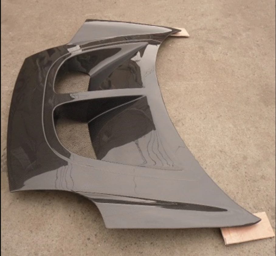 Luxury Sports Luxury Sports Vented Carbon Bonnet For Toyota MRS -PP SR
