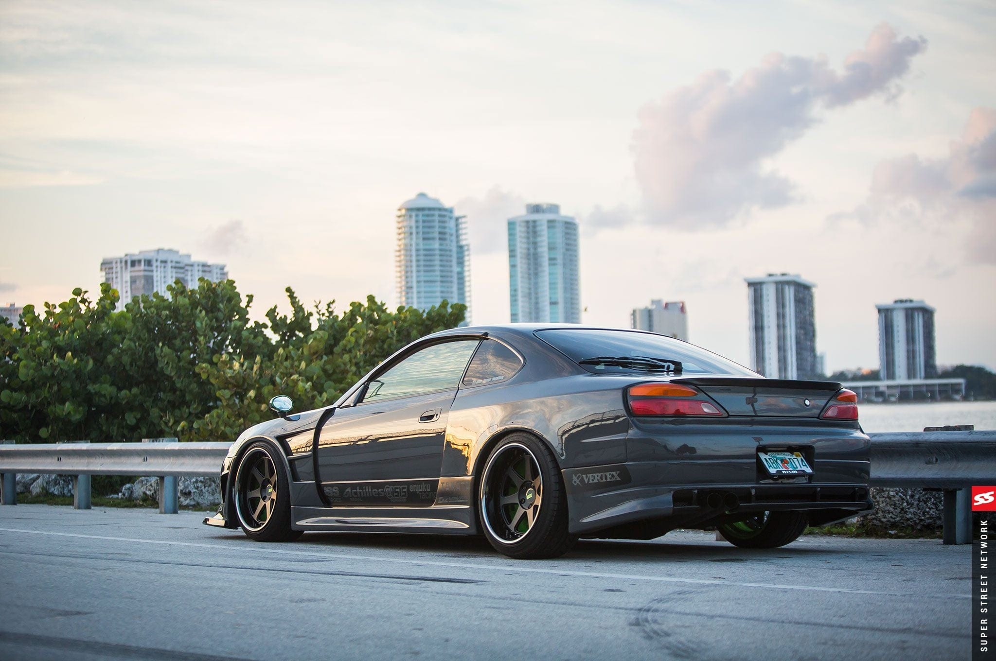 Luxury Sports Luxury Sports Vertex Edge Style Wide Bodykit For Nissan Silvia S15 -PP SR