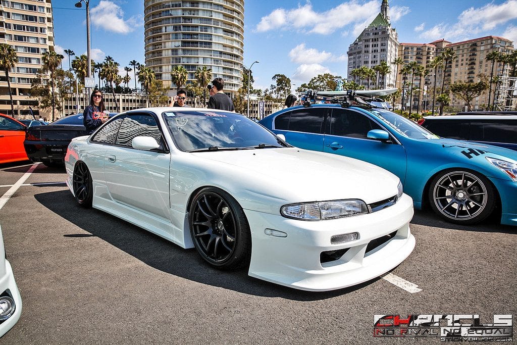 Luxury Sports Luxury Sports Vertex Style Front Bumper For Nissan Silvia S14 PFL SR