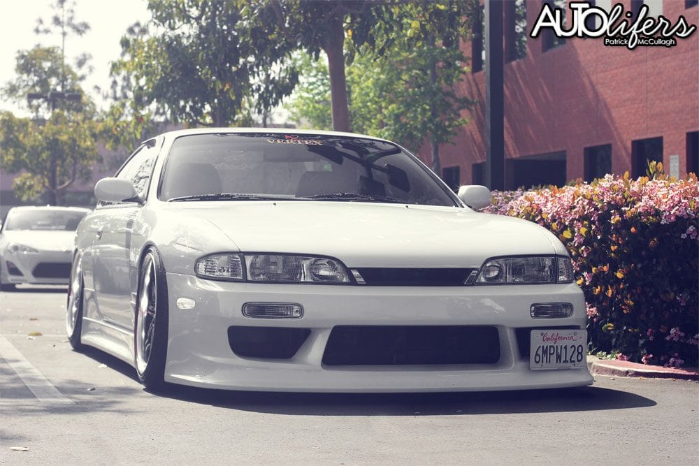 Luxury Sports Luxury Sports Vertex Style Front Bumper For Nissan Silvia S14 PFL SR