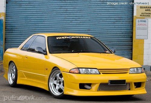 Luxury Sports Luxury Sports Vertex Style Front Bumper For Nissan Skyline R32 SR