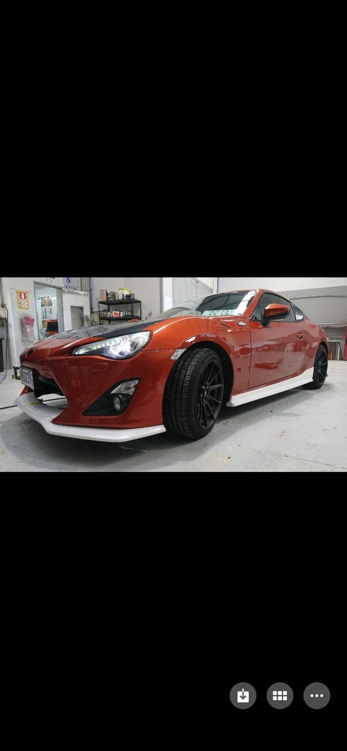 Luxury Sports Luxury Sports Vertex Style Front Lip For Toyota GT86 SR