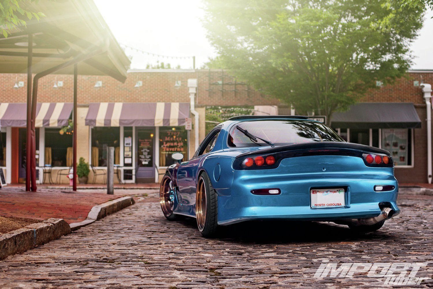 Luxury Sports Luxury Sports Vertex Style Rear Bumper For Mazda RX7 FD SR