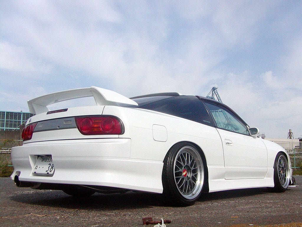 Luxury Sports Luxury Sports Vertex Style Rear Bumper For Nissan Silvia 180sx SR