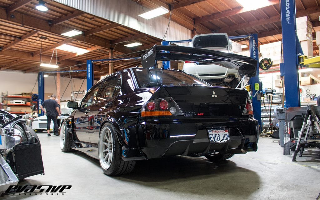 Luxury Sports Luxury Sports Voltex Type 5V Style GT Spoiler For Mitsubishi EVO 7-9 Carbon SR