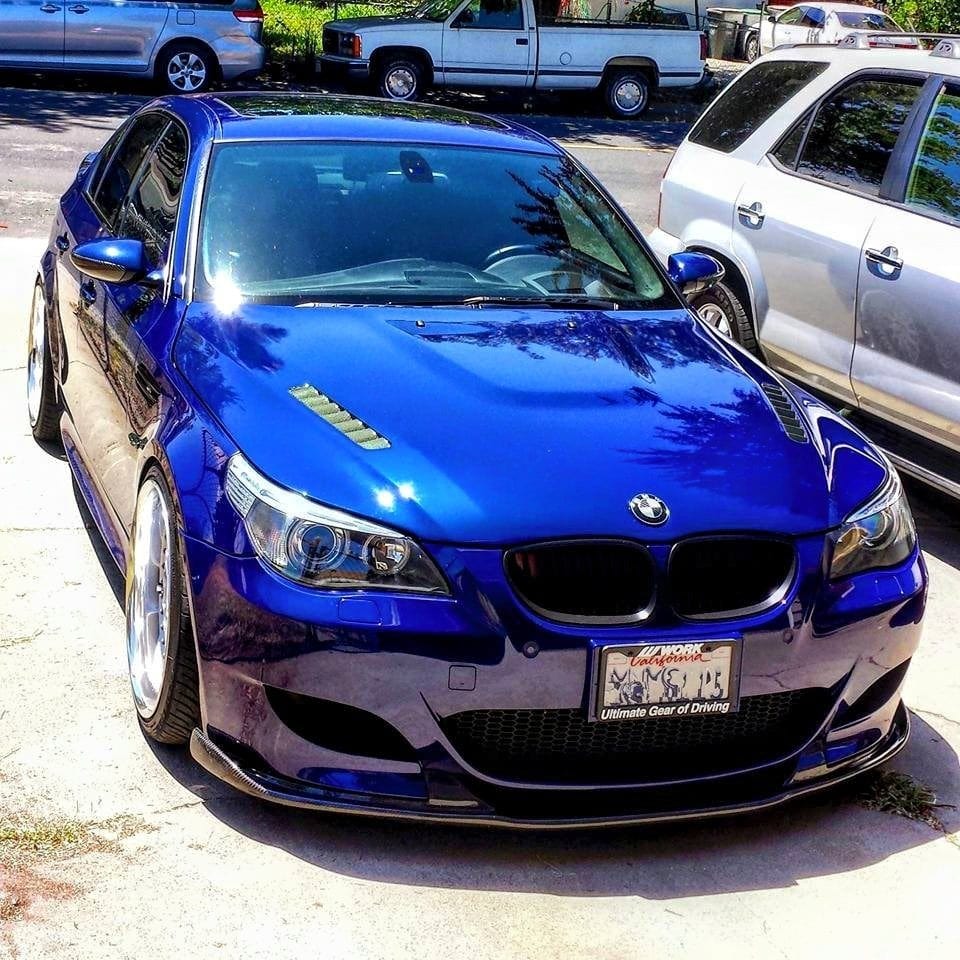 Luxury Sports Luxury Sports Vorsteiner Style Carbon Bonnet For BMW E60 5 Series -PP SR