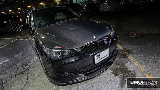 Luxury Sports Luxury Sports Vorsteiner Style Carbon Bonnet For BMW E60 5 Series -PP SR