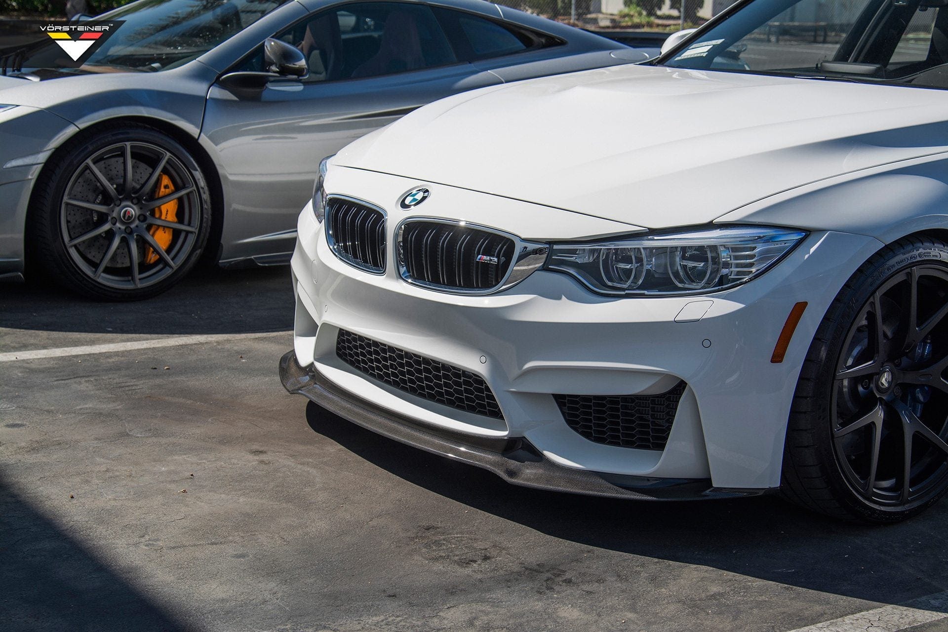 Luxury Sports Luxury Sports Vorsteiner Style Front Lip For BMW F80 F82 F83 M3 M4 Carbon -PP SR