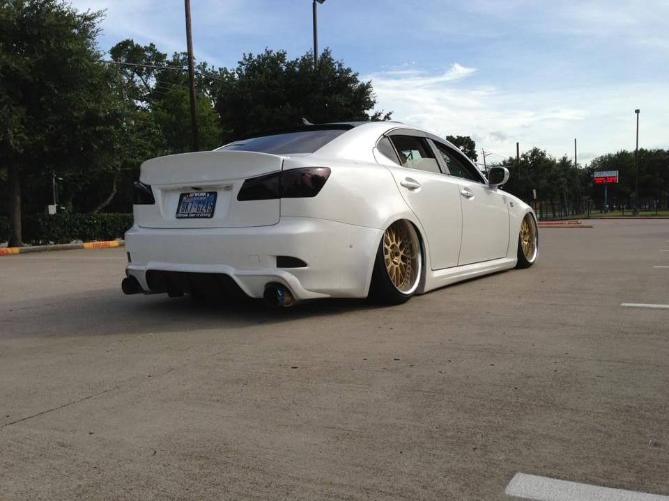 Luxury Sports Luxury Sports Wald Style Boot Spoiler For Lexus IS 06-12 SR