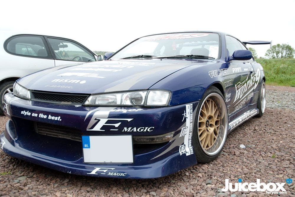 Luxury Sports Luxury Sports Works 9 Style Front Bumper For Nissan Silvia S14 FL SR