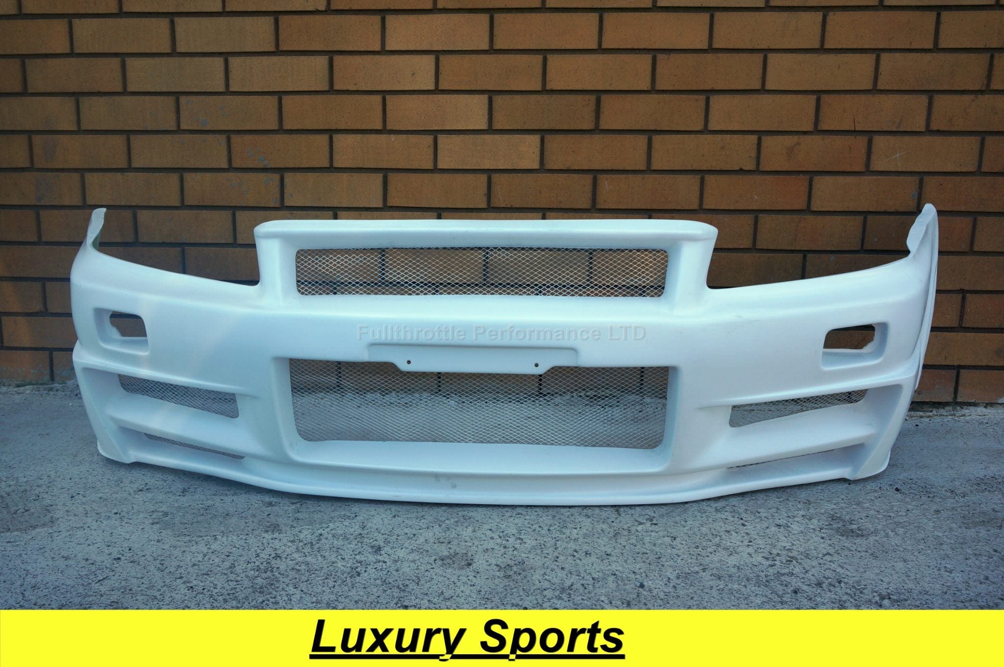 Luxury Sports Luxury Sports Ztune Style Front Bumper For Nissan Skyline R34 SR
