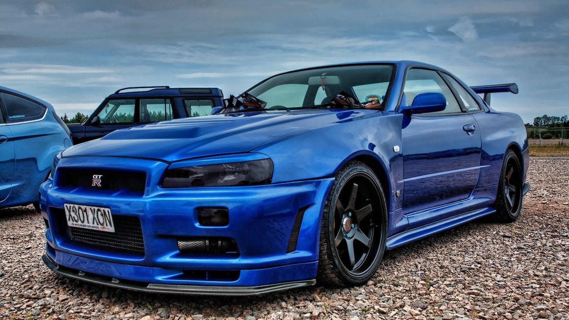 Luxury Sports SR Ztune Style Front Fender For Nissan Skyline R34 GTR SR