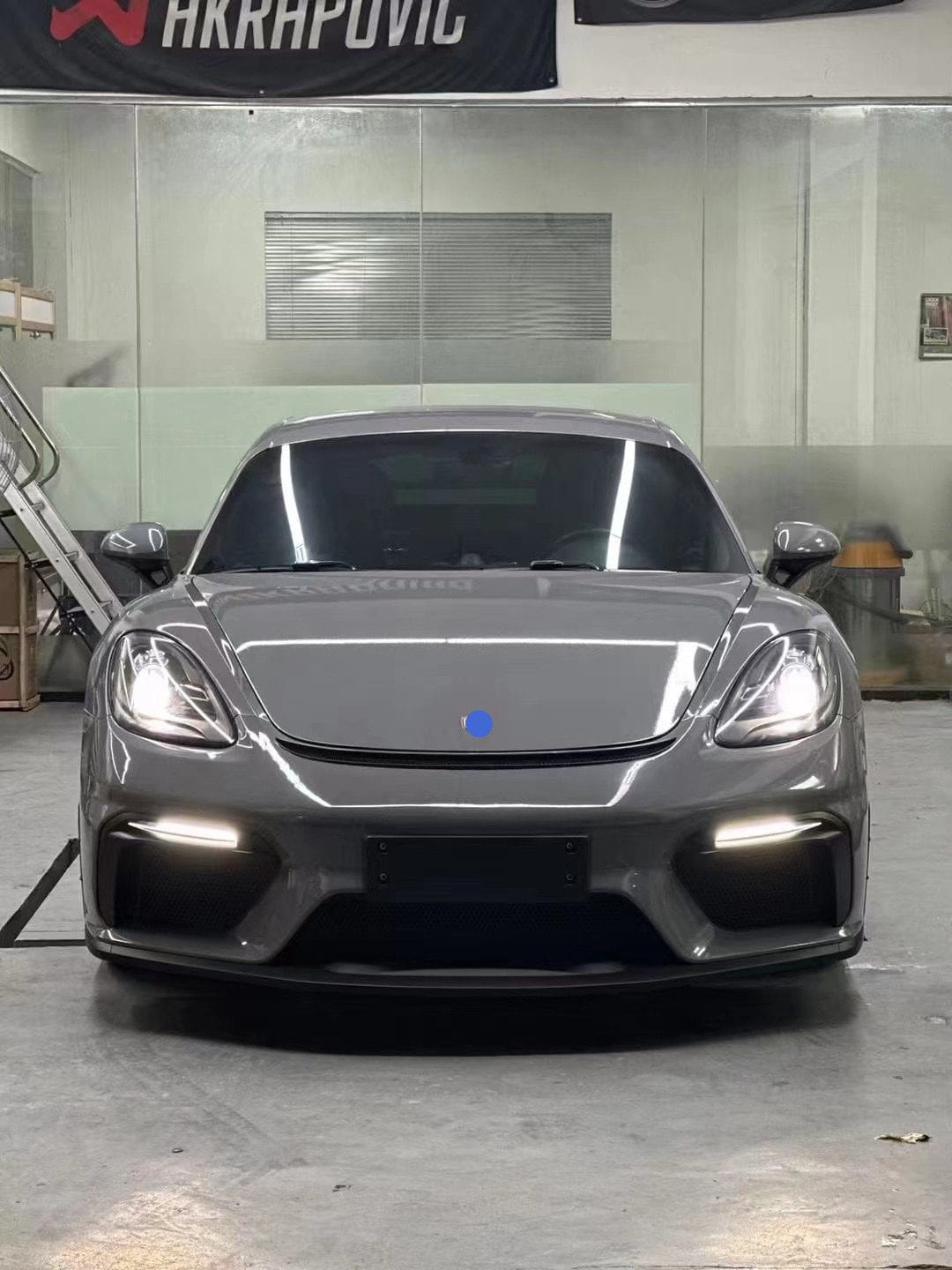 Luxury Sports Pay 50% Deposit Upfront. Remaining 50% On Arrival SR GT4 Conversion Front Bumper For Porsche 718 16-23 -PP SR