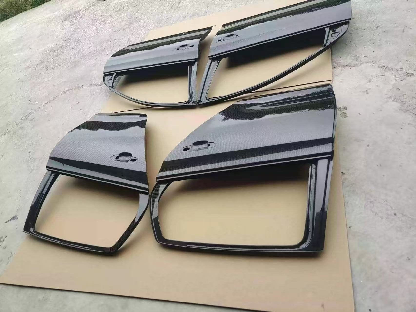 Luxury Sports Pay 50% Deposit Upfront. Remaining 50% On Arrival SR OEM Factory Style Carbon Door Panels For VW Golf MK6 -PP SR