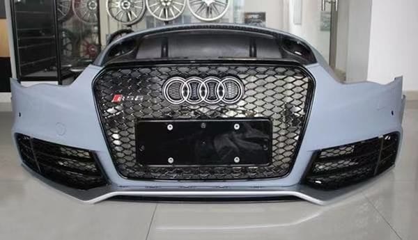 Luxury Sports Pay 50% Deposit Upfront. Remaining 50% On Arrival SR RS5 Style Front Bumper with grill For Audi A5 12-16 -PP SR
