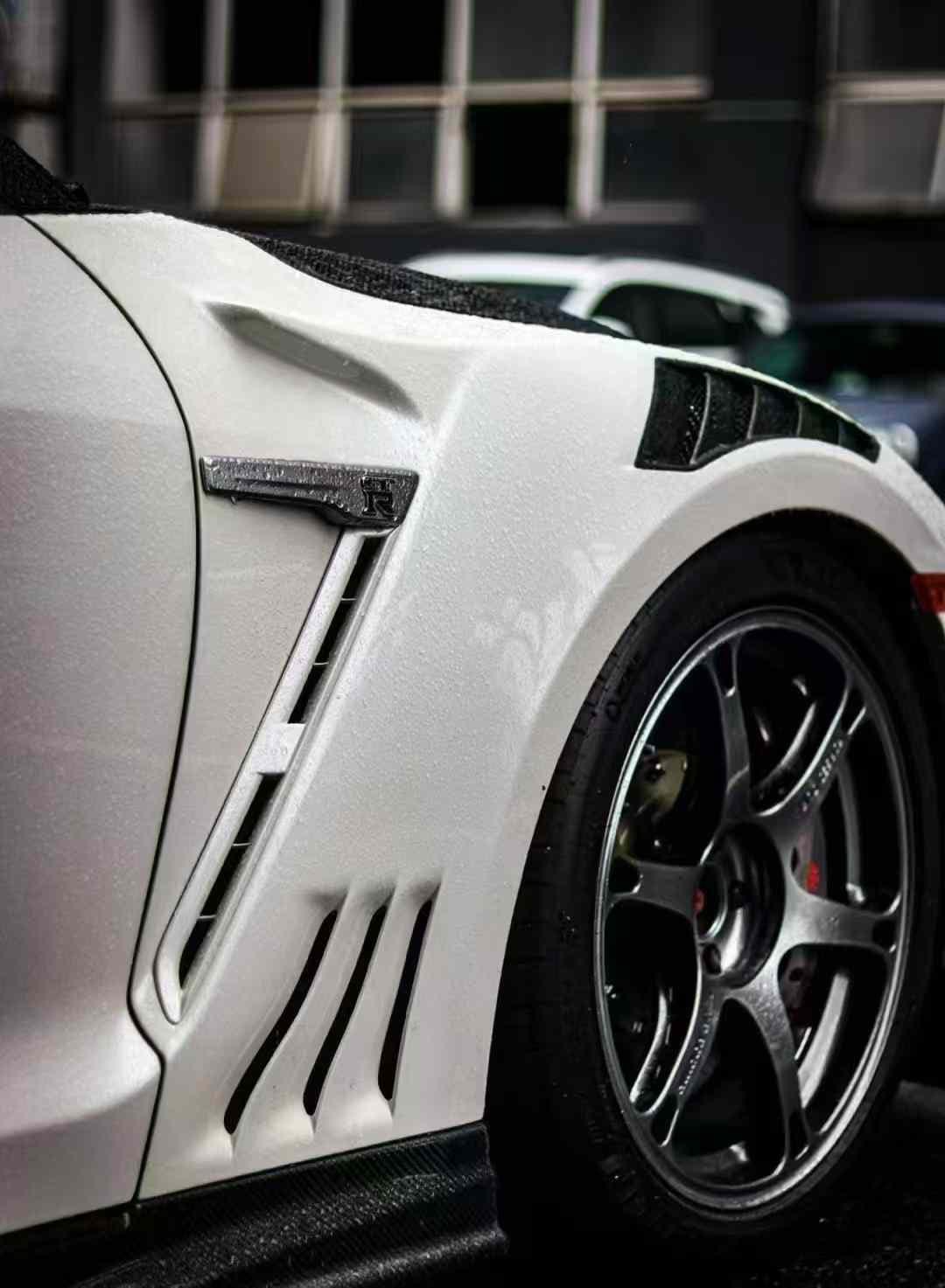 Luxury Sports Pay 50% Deposit Upfront. Remaining 50% On Arrival SR Top Secret Potion Carbon Front Fender Nissan Skyline R35 GTR -PP SR