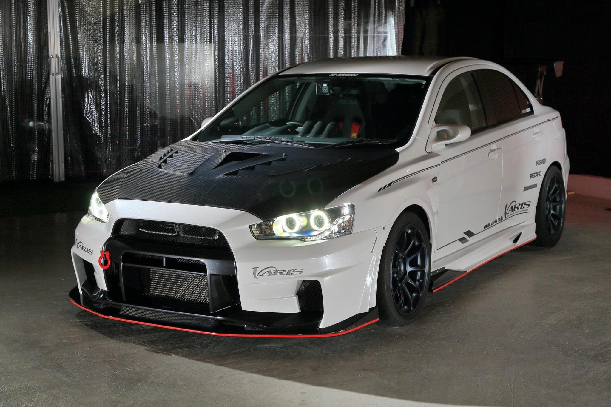 Luxury Sports Pay 50% Deposit Upfront. Remaining 50% On Arrival SR Varis 3 Style Front Bumper and Lip For Mitsubishi EVO X -PP SR