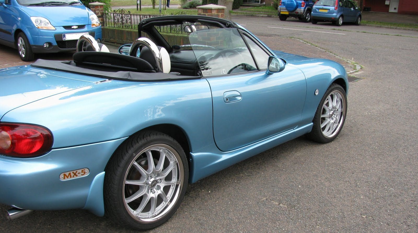 Luxury Sports Pay Total Price Now Luxury Sports 2 PCS Side skirts For Mazda Mx5 NB -PP SR