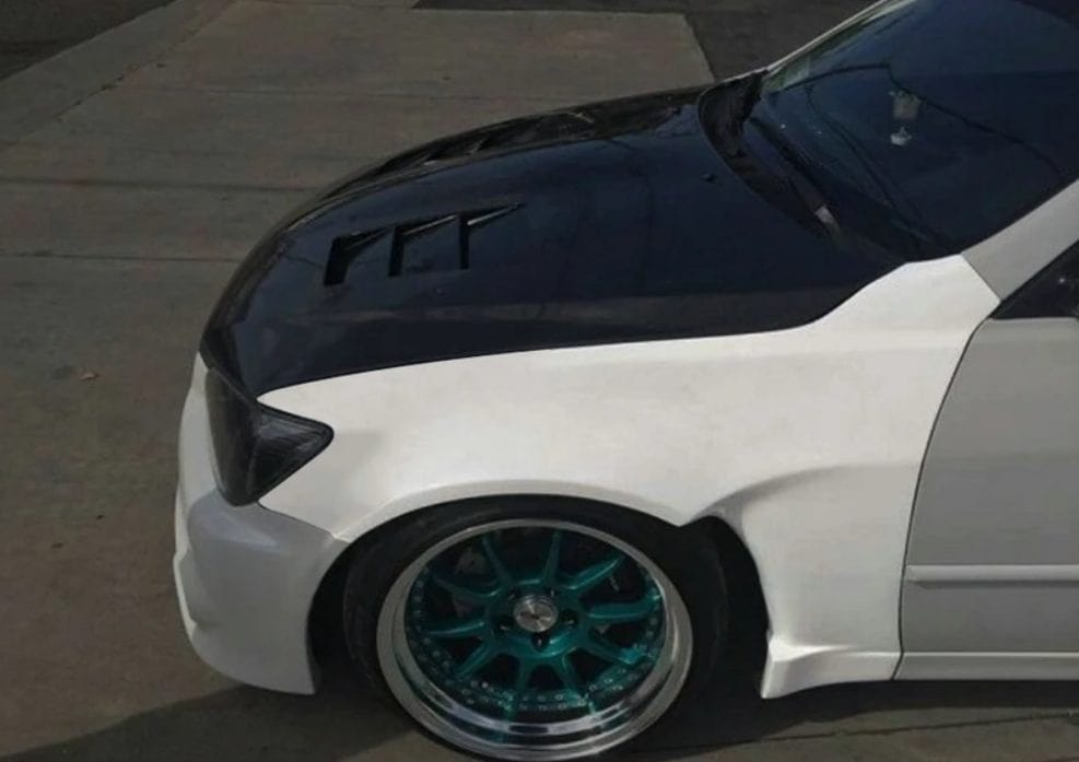 Luxury Sports Pay Total Price Now Luxury Sports 35mm Front Fender For Toyota Altezza -PP SR