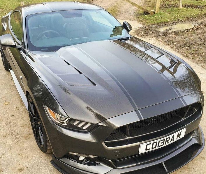 Luxury Sports Pay Total Price Now Luxury Sports AC Style Carbon Bonnet For Ford Mustang 15-17 -PP SR