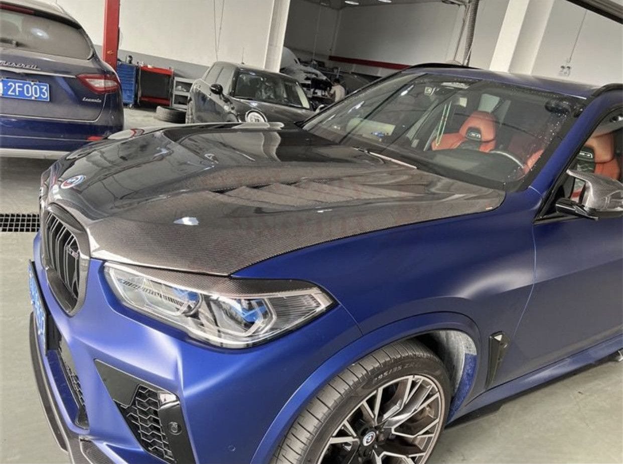 Luxury Sports Pay Total Price Now Luxury Sports AE Style Carbon Bonnet For BMW F95 X5M 20-22 -PP SR