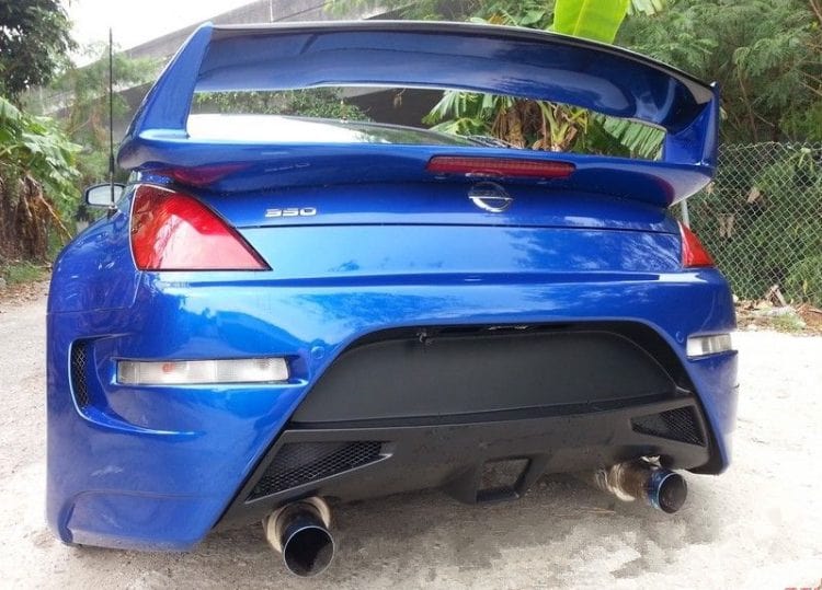Luxury Sports Pay Total Price Now Luxury Sports Amuse Style Rear Spoiler For Nissan 350z -PP SR