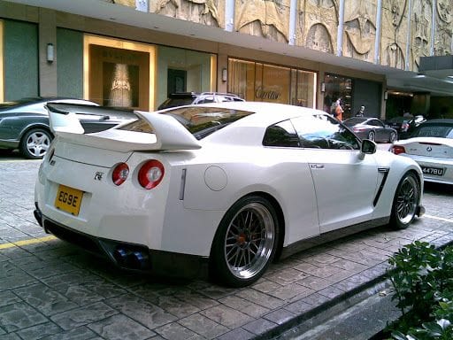 Luxury Sports Pay Total Price Now Luxury Sports Amuse Style Rear Spoiler Nissan Skyline R35 GTR -PP SR