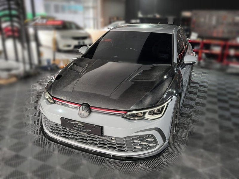Luxury Sports Pay Total Price Now Luxury Sports Aspec Style Carbon Bonnet For VW Golf Mk8 GTI -PP SR