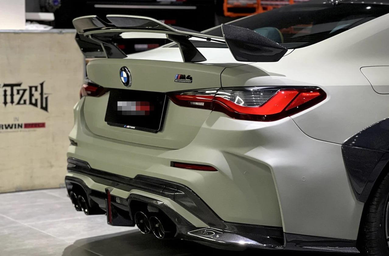 Luxury Sports Pay Total Price Now Luxury Sports BKSSII Carbon Spoiler For BMW M3 M4 G80 G82 G83 -PP SR