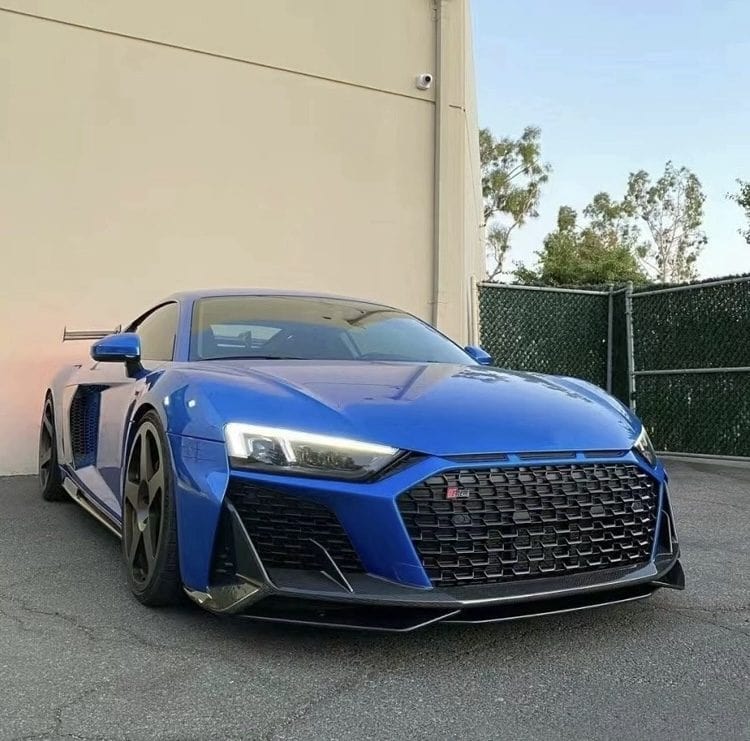 Luxury Sports Pay Total Price Now Luxury Sports Capristo Style Front Lip For Audi R8 21-23 -PP SR