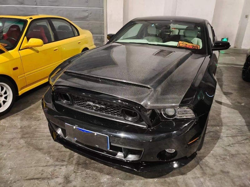 Luxury Sports Pay Total Price Now Luxury Sports Carbon Bonnet For Ford Mustang 13-14 -PP SR