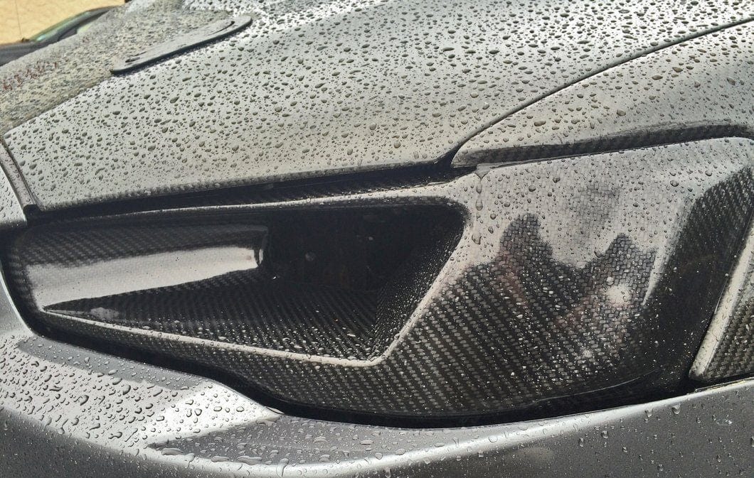 Luxury Sports Pay Total Price Now Luxury Sports Carbon Headlight Intake For Mitsubishi EVO X -PP SR