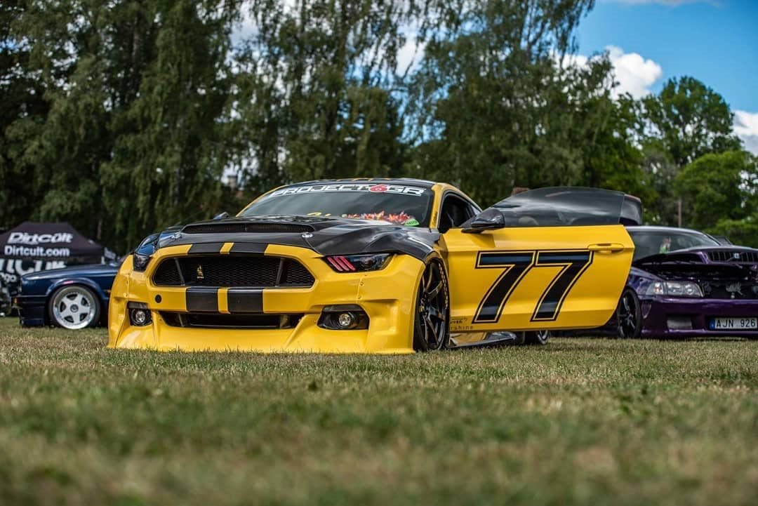 Luxury Sports Pay Total Price Now Luxury Sports Chinched Style Wide Bodykit For Ford Mustang 15-18 -PP SR