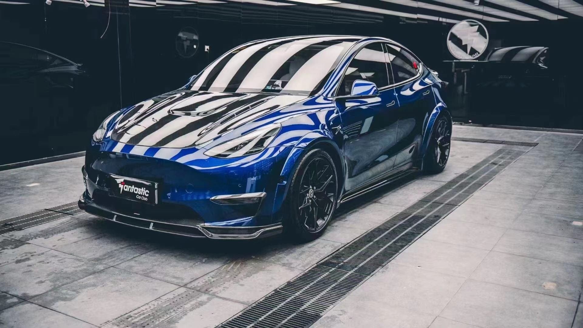 Luxury Sports Pay Total Price Now Luxury Sports CMST Carbon Lip For Tesla Model Y -PP SR