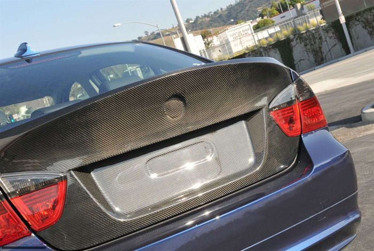 Luxury Sports Pay Total Price Now Luxury Sports CSL Style Carbon Boot Lid For BMW E90 E92-PP SR