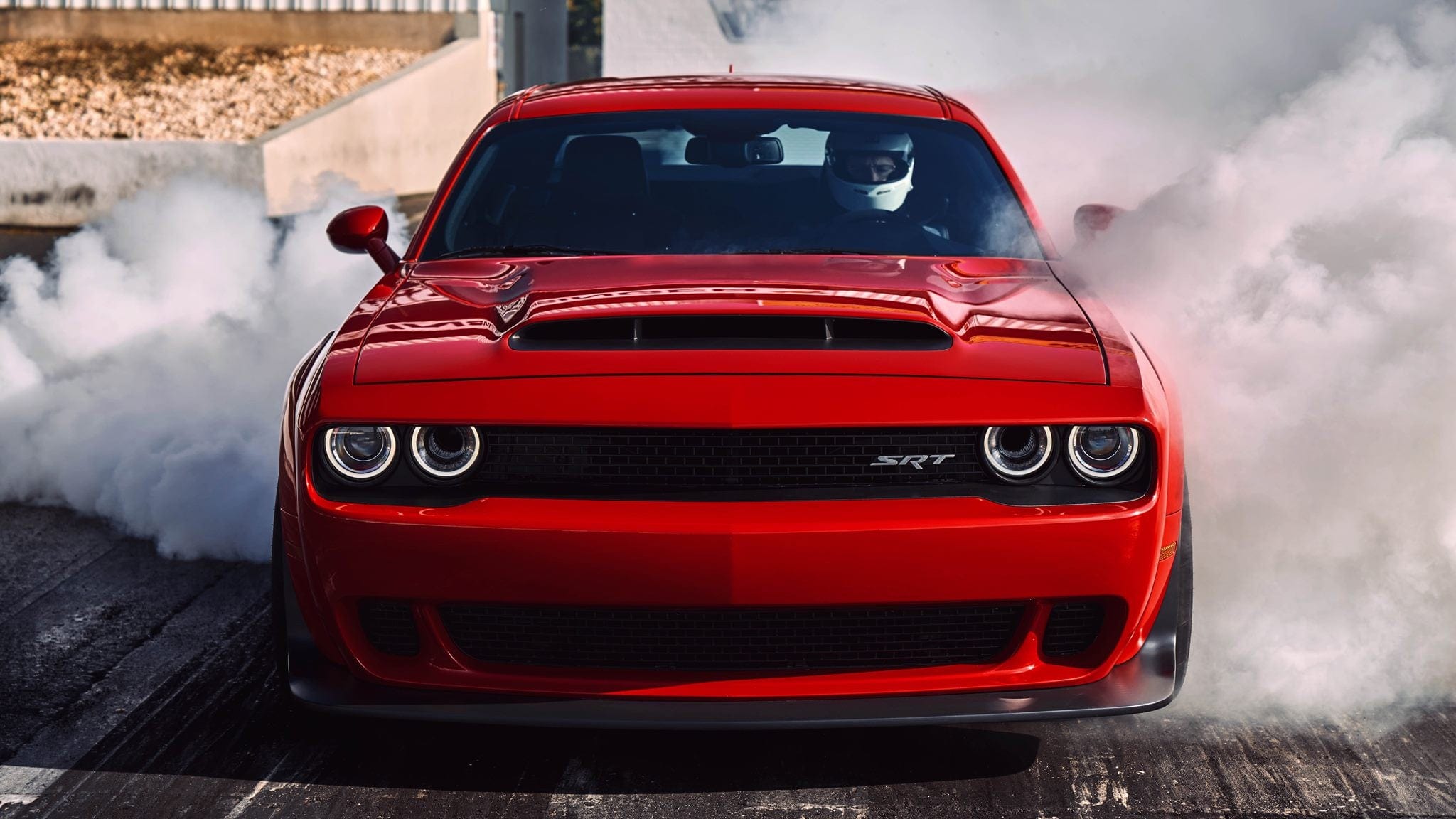 Luxury Sports Pay Total Price Now Luxury Sports Demon Style Alloy Bonnet For Dodge Challenger-PP SR