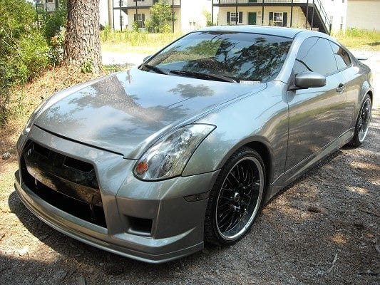 Luxury Sports Pay Total Price Now Luxury Sports GTR Style Front Bumper For Infiniti G35 02-06-PP SR