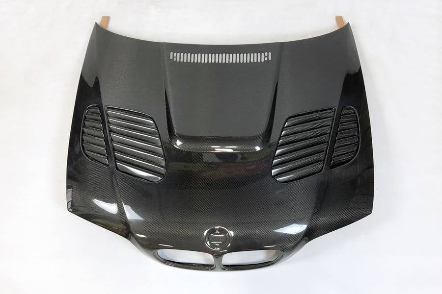 Luxury Sports Pay Total Price Now Luxury Sports GTR T2 Style Carbon Bonnet For BMW E46 -PP SR