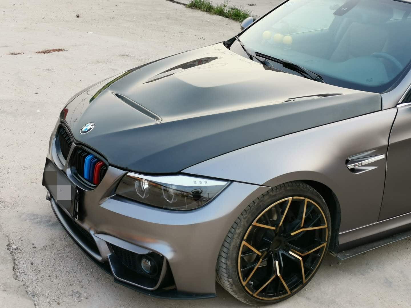 Luxury Sports Pay Total Price Now Luxury Sports GTS Style Carbon Bonnet For BMW E90 LCI 09-12 -PP SR