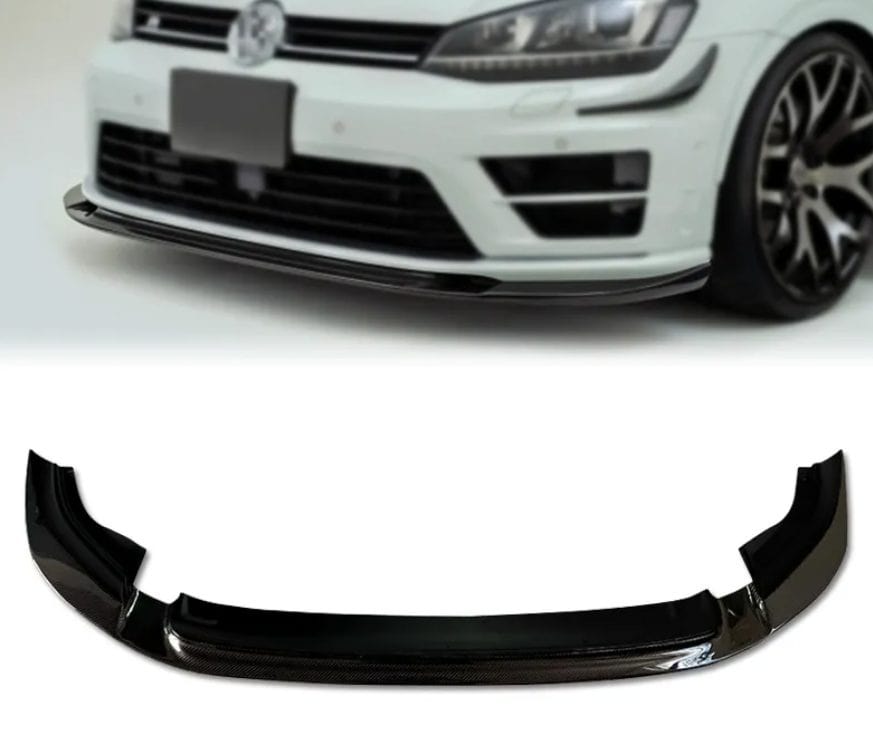 Luxury Sports Pay Total Price Now Luxury Sports GV Style Carbon Front Lip For VW GOLF R MK7 -PP SR