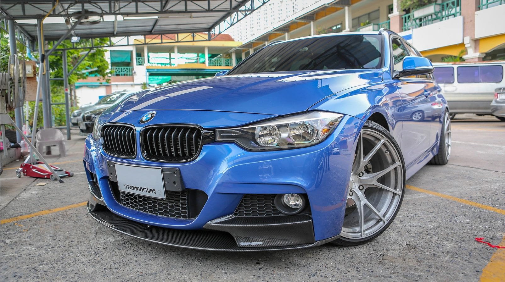 Luxury Sports Pay Total Price Now Luxury Sports M Performance Style Front Lip For BMW F30 M Sport -PP SR