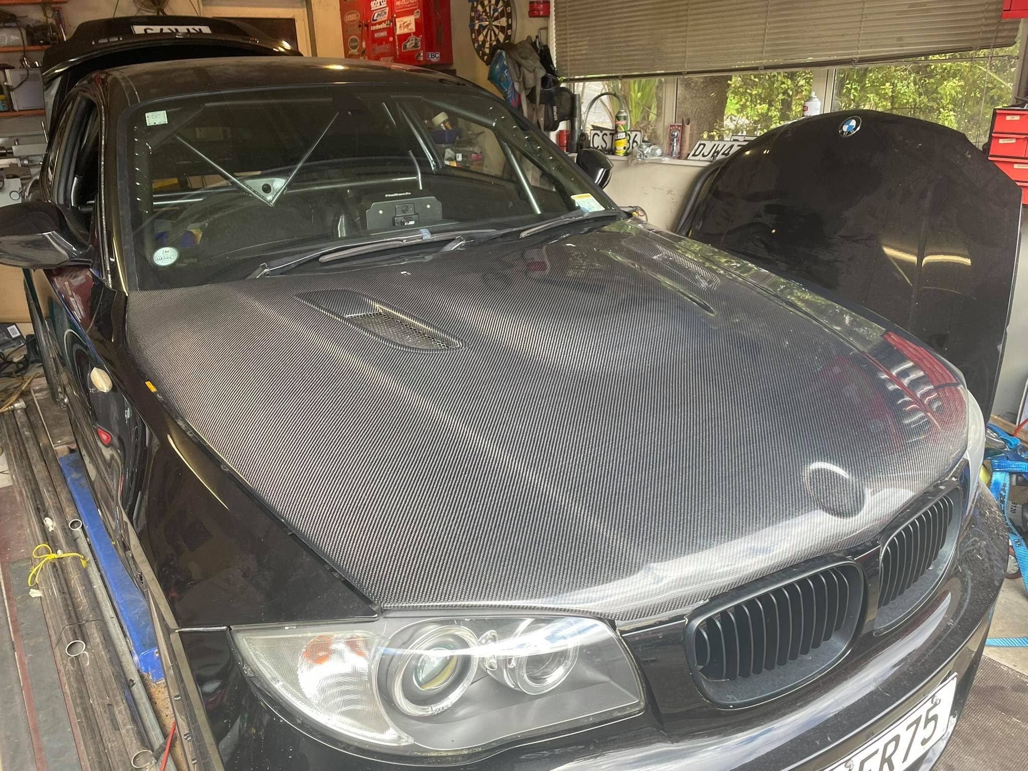 Luxury Sports Pay Total Price Now Luxury Sports M3 Style Carbon Bonnet For BMW E82 E87 E88 -PP SR