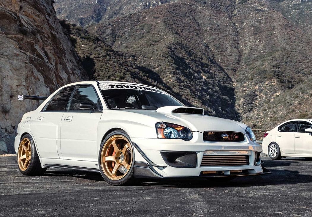 Luxury Sports Pay Total Price Now Luxury Sports Msports Style Front Bumper With Lip For Subaru Impreza STI V8 -PP SR