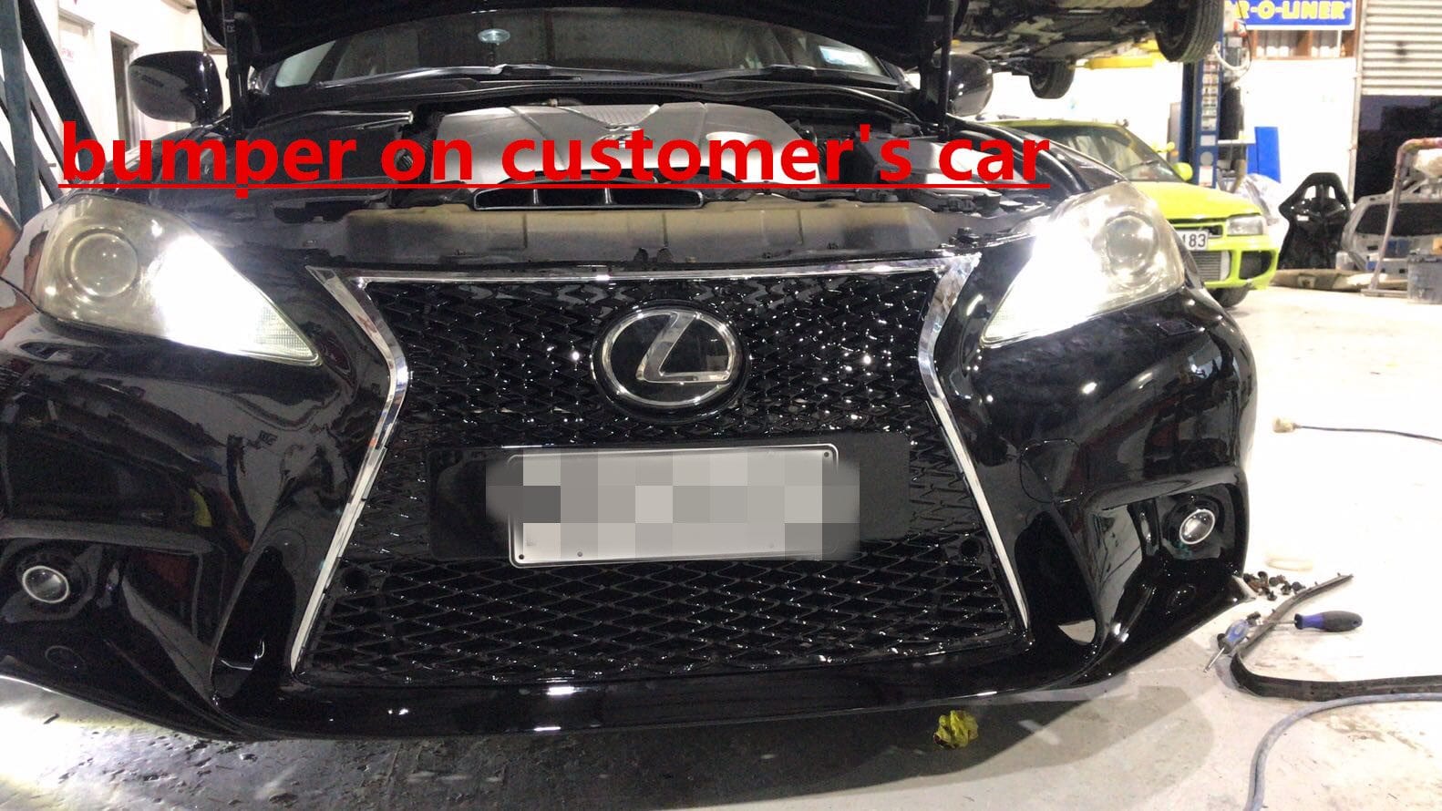 Luxury Sports Pay Total Price Now Luxury Sports New Shape Conversion Front Bumper For Lexus Is350 -PP SR