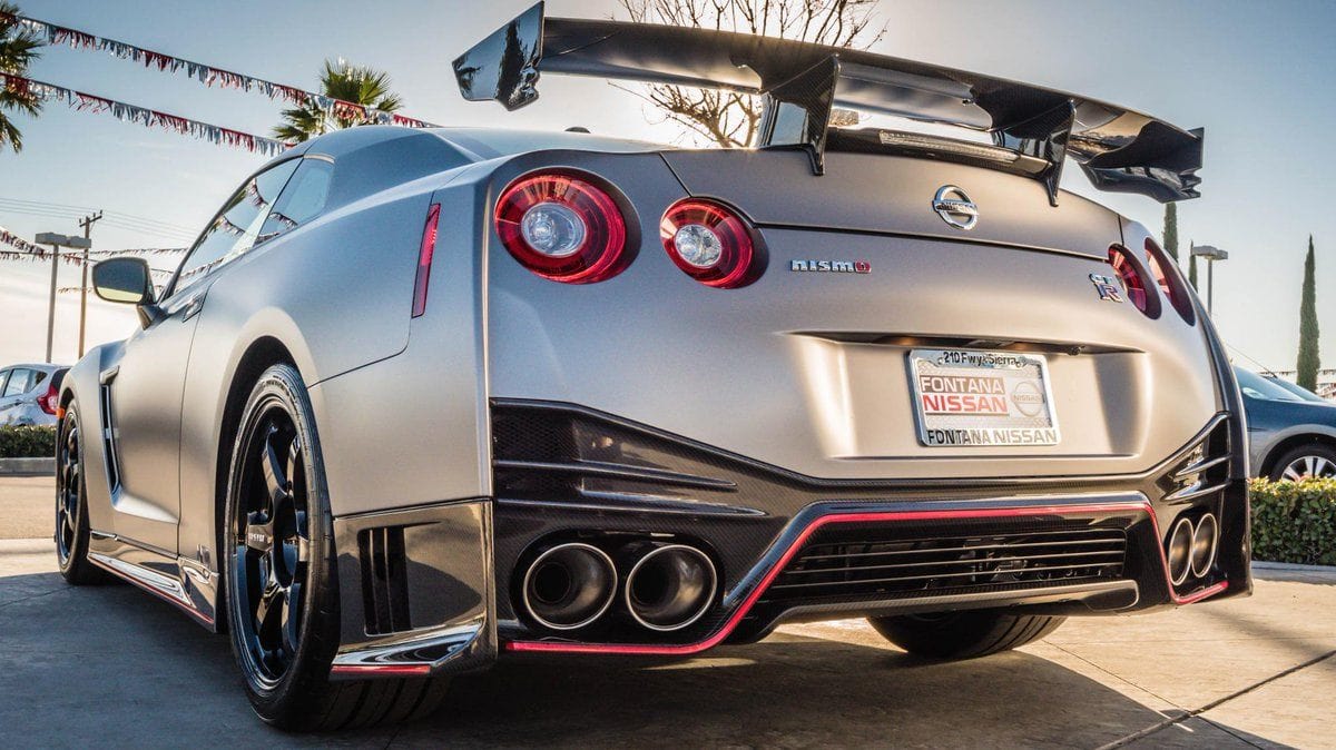 Luxury Sports Pay Total Price Now Luxury Sports Nismo Style Carbon Rear Spoiler For Nissan Skyline R35 GTR -PP SR