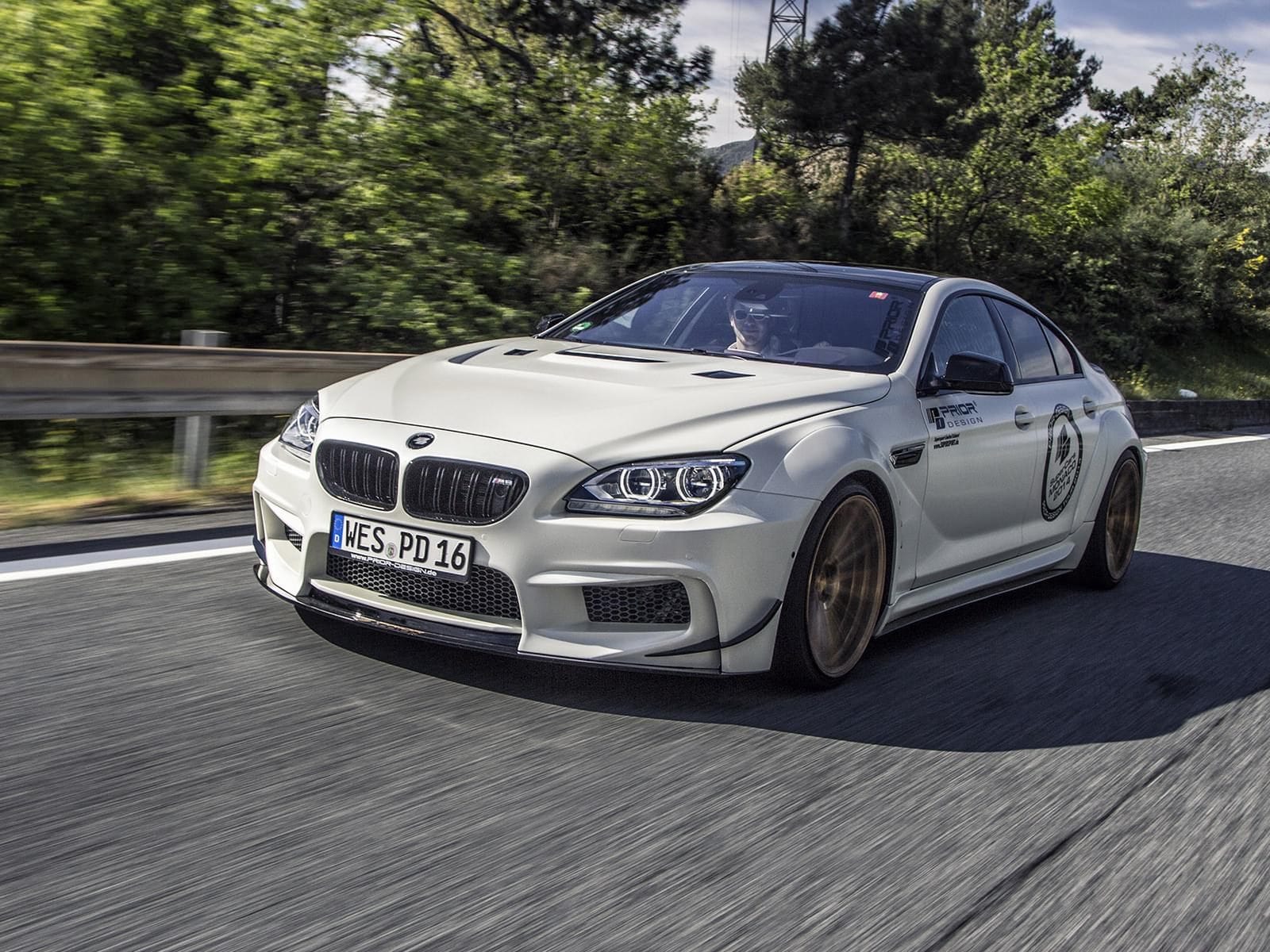 Luxury Sports Pay Total Price Now SR PD Style Wide Bodykit For BMW 6 Series F12 F13 -PP SR