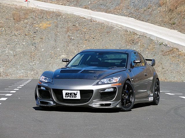 Luxury Sports Pay Total Price Now SR Rmagic Style Front Bumper For Mazda RX8 FL -PP SR