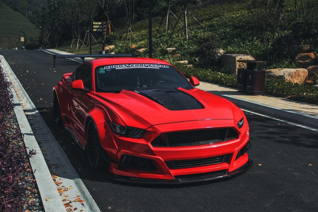 Luxury Sports Pay Total Price Now SR Robot V2 Bodykit For Ford Mustang 15-19 -PP SR