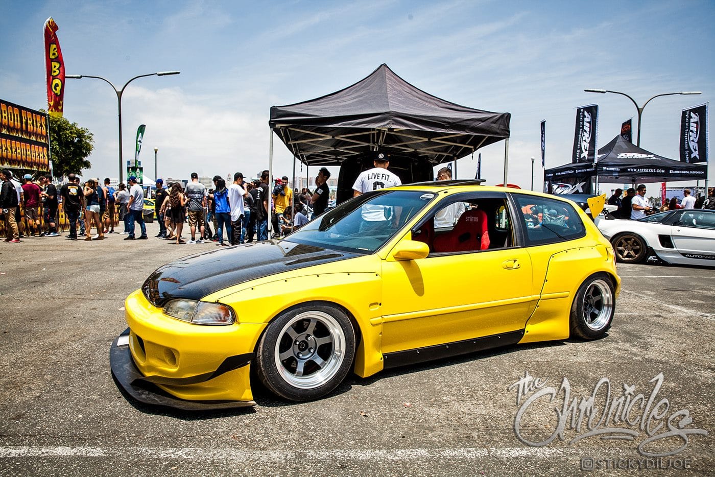 SR Rocket Bunny Style Wide Bodykit For Honda Civic EG -PP