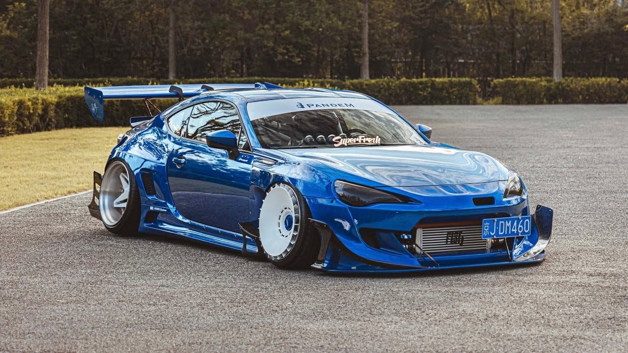 Luxury Sports Pay Total Price Now Luxury Sports Rocket Bunny V3.5 Style Full Bodykit For Toyota GT86 -PP SR